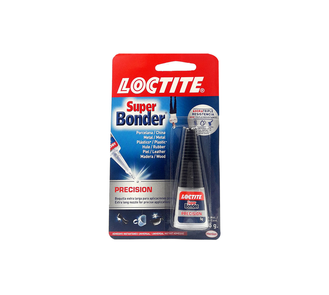 Pegante instantaneo loctite superbonder x 5 g