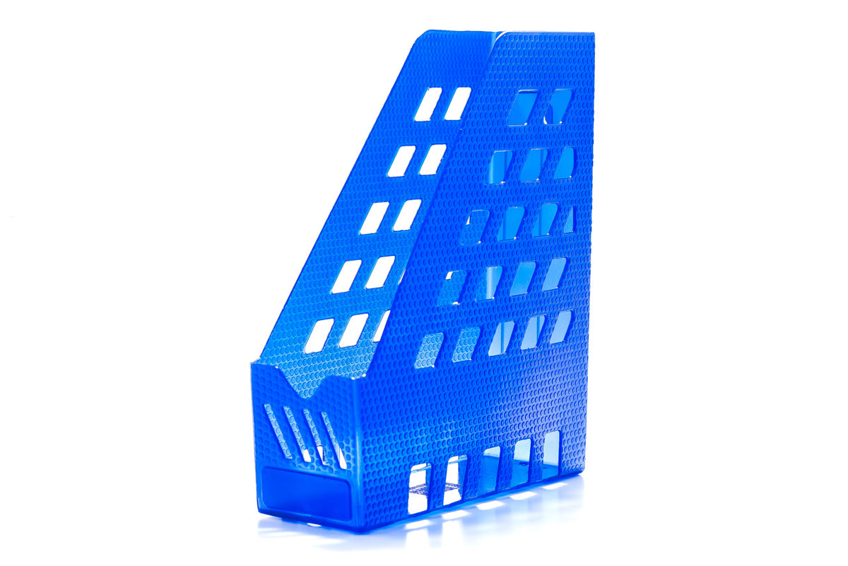 Revistero plastico azul kirox