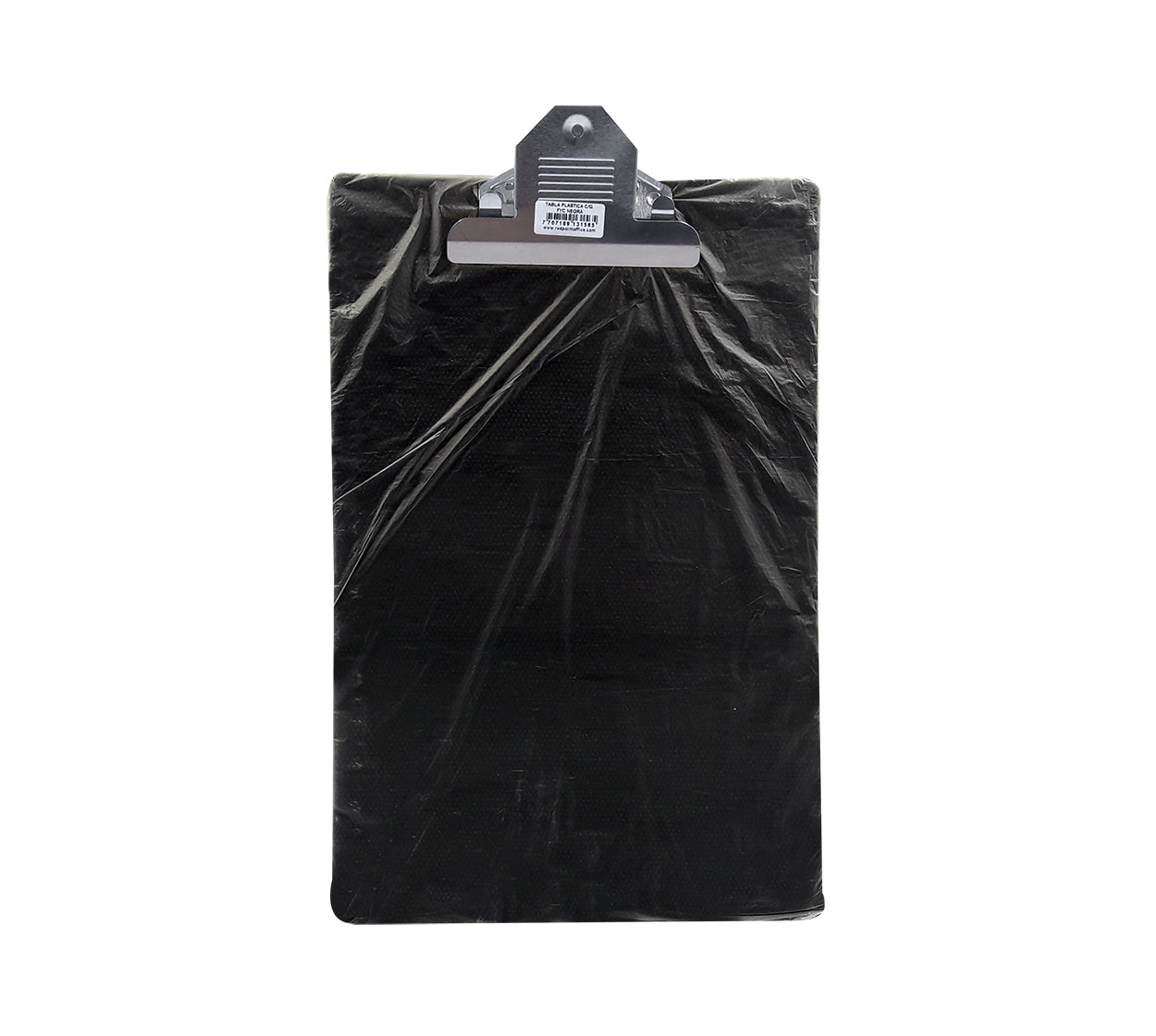 Tabla legajadora oficio plastica negra