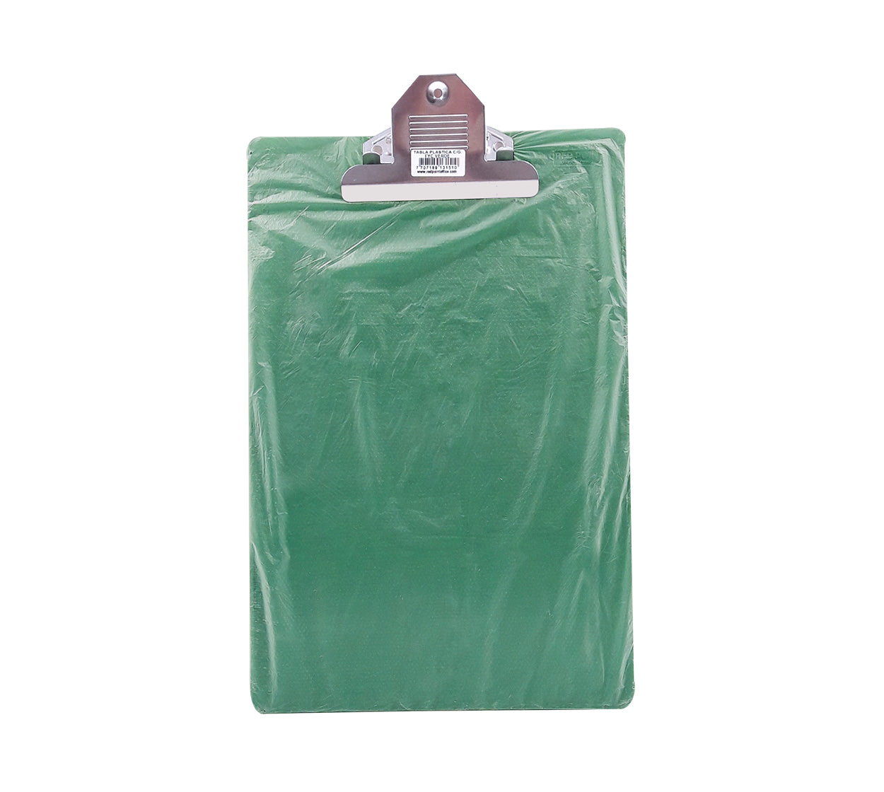 Tabla legajadora oficio plastica verde
