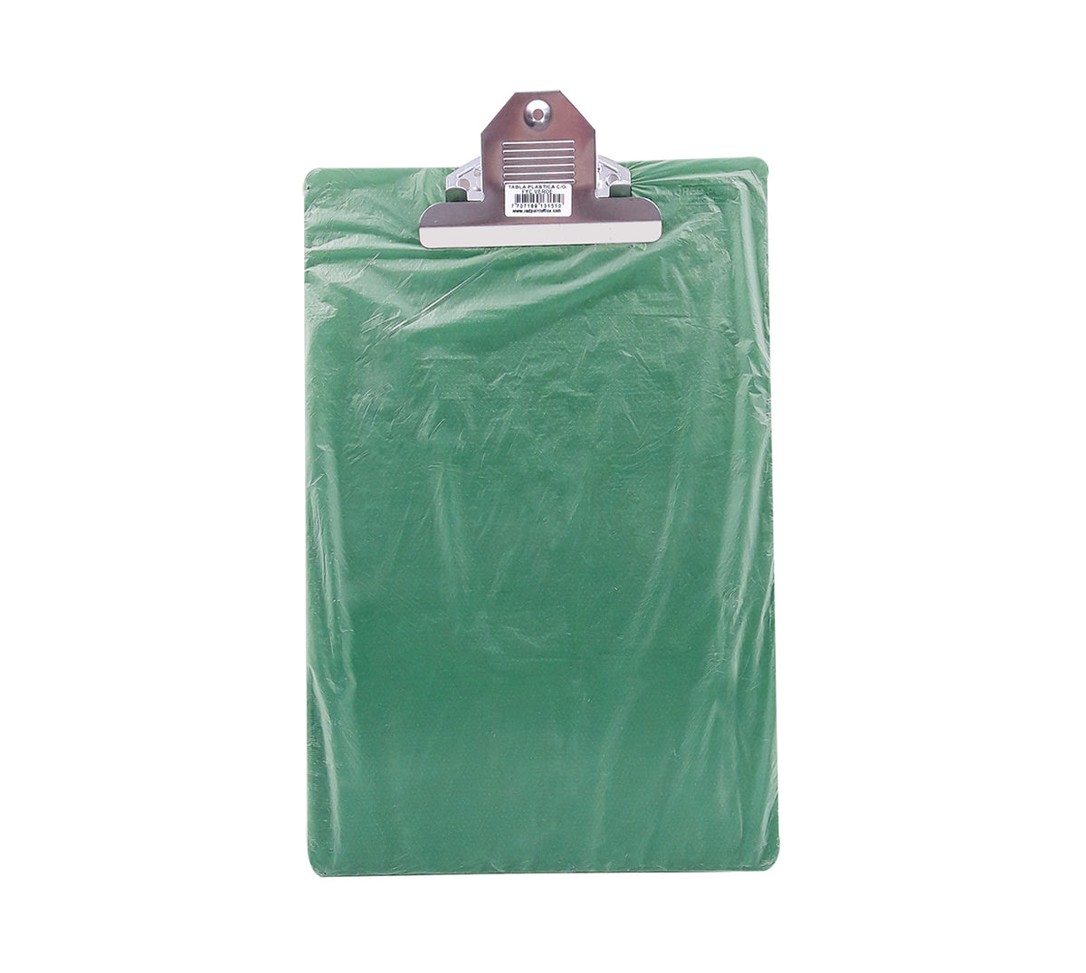 Tabla legajadora oficio plastica verde