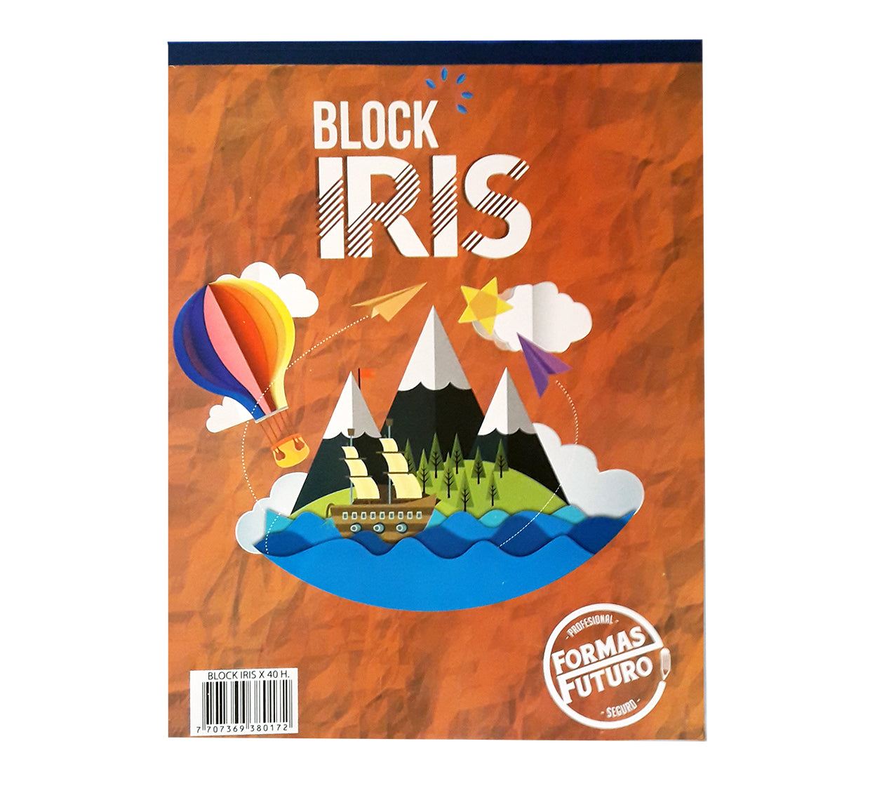 Block iris carta x 40 h 80 g colores (7)
