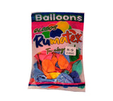 Bomba globo lisa r-9 x 50 color surtido