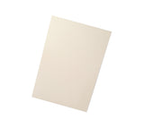 Carton escolar paja 1/4 pliego crema/blanco