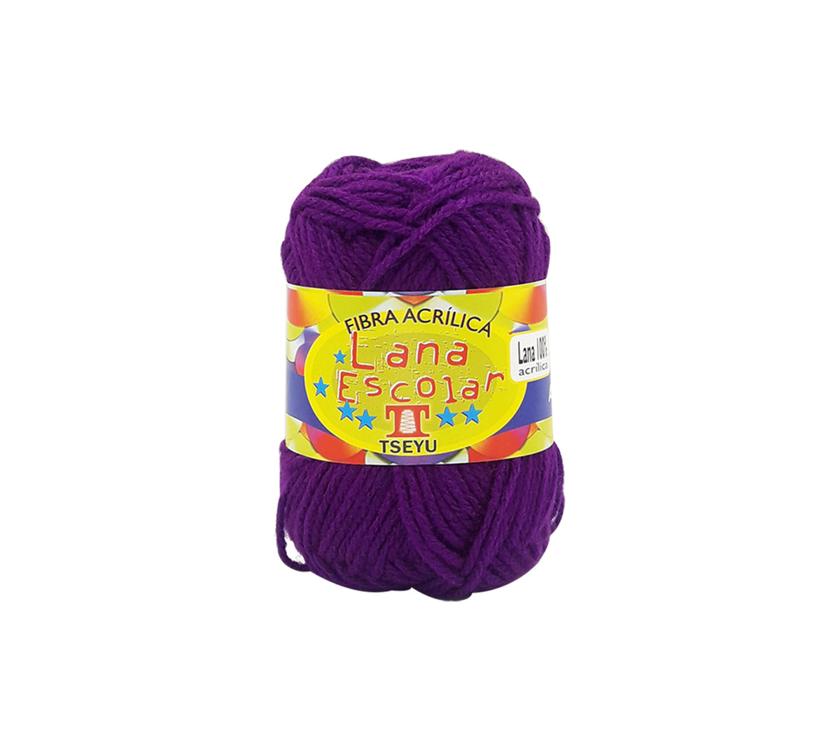 Lana escolar x 50 g (84 mt) morado 4302/4313