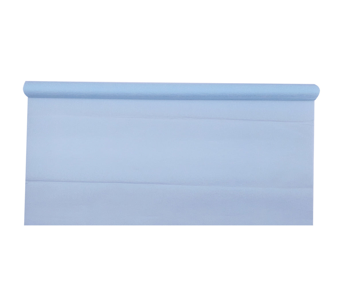 Papel escolar crepe azul claro (50x150)