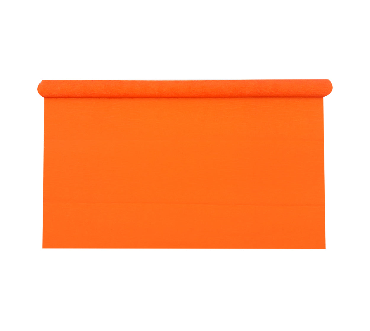 Papel escolar crepe naranja (50x150)