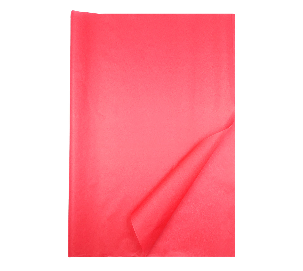 Papel escolar seda rojo (50x70)