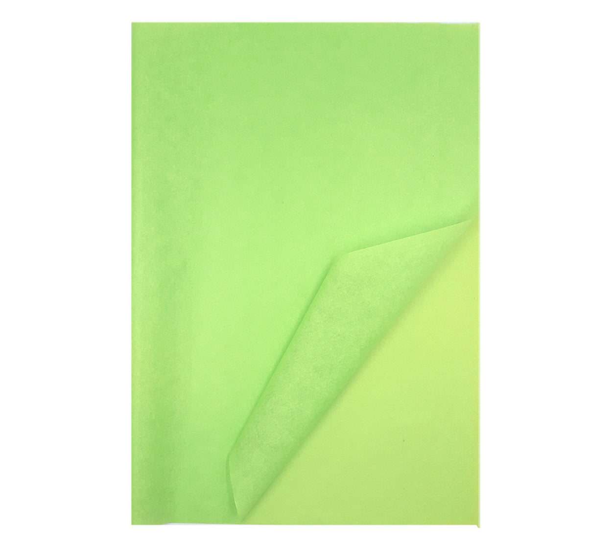 Papel escolar seda verde limon (50x70)