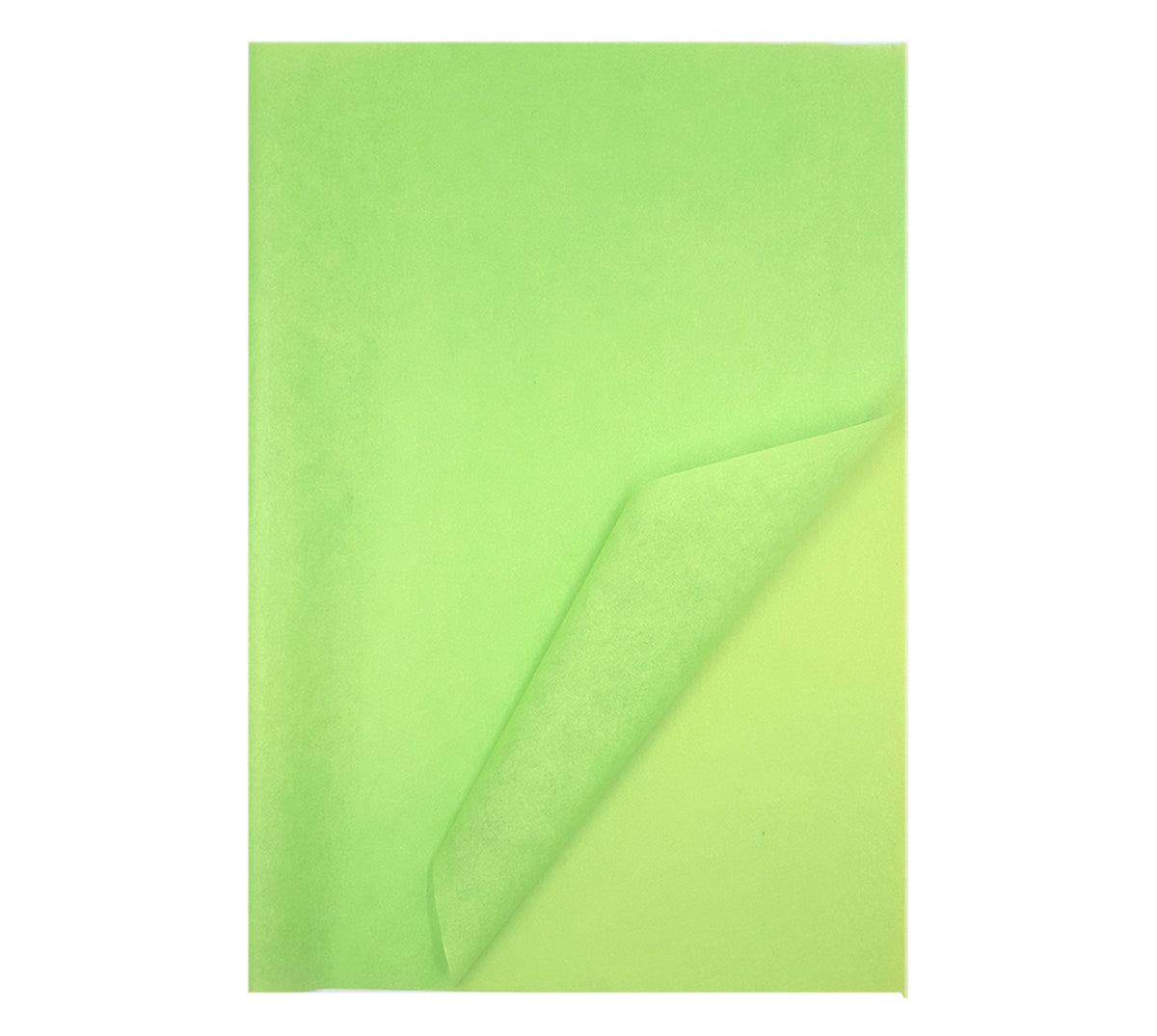 Papel escolar seda verde limon (50x70)