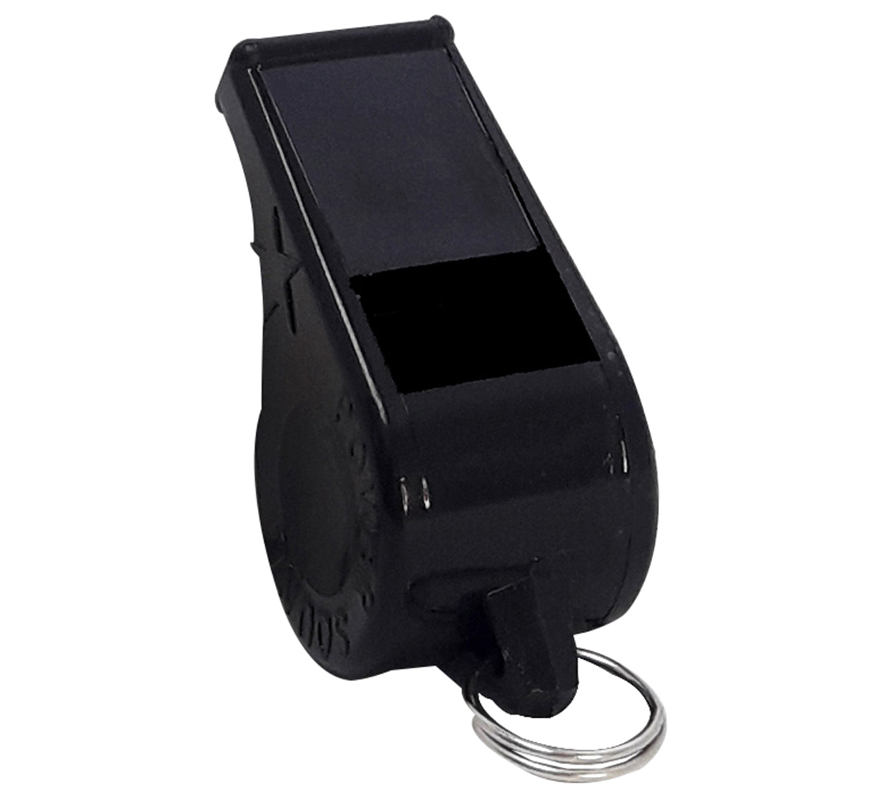 Pito plastico negro (sencillo)