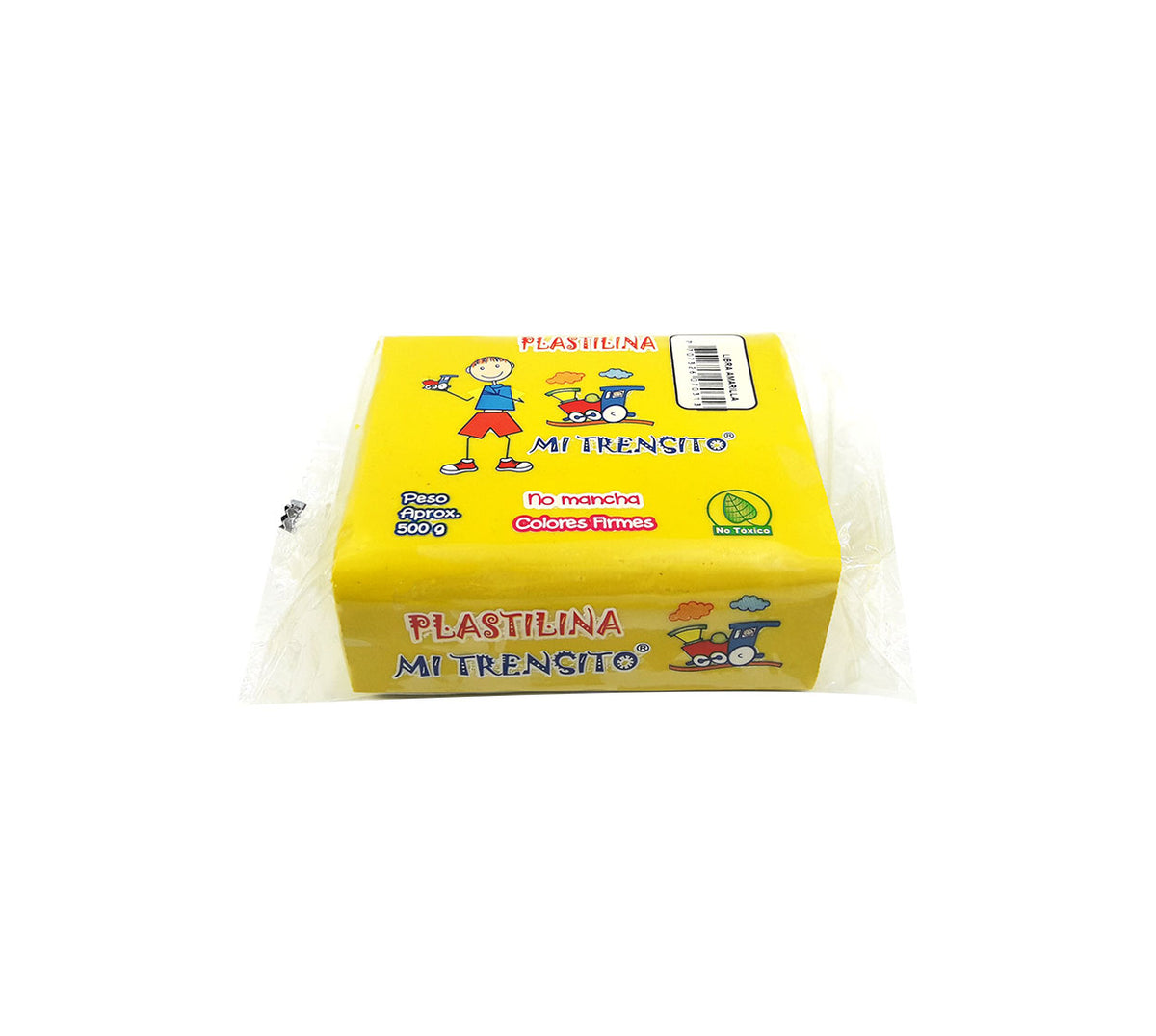 Plastilina bloque x 500 g amarilla
