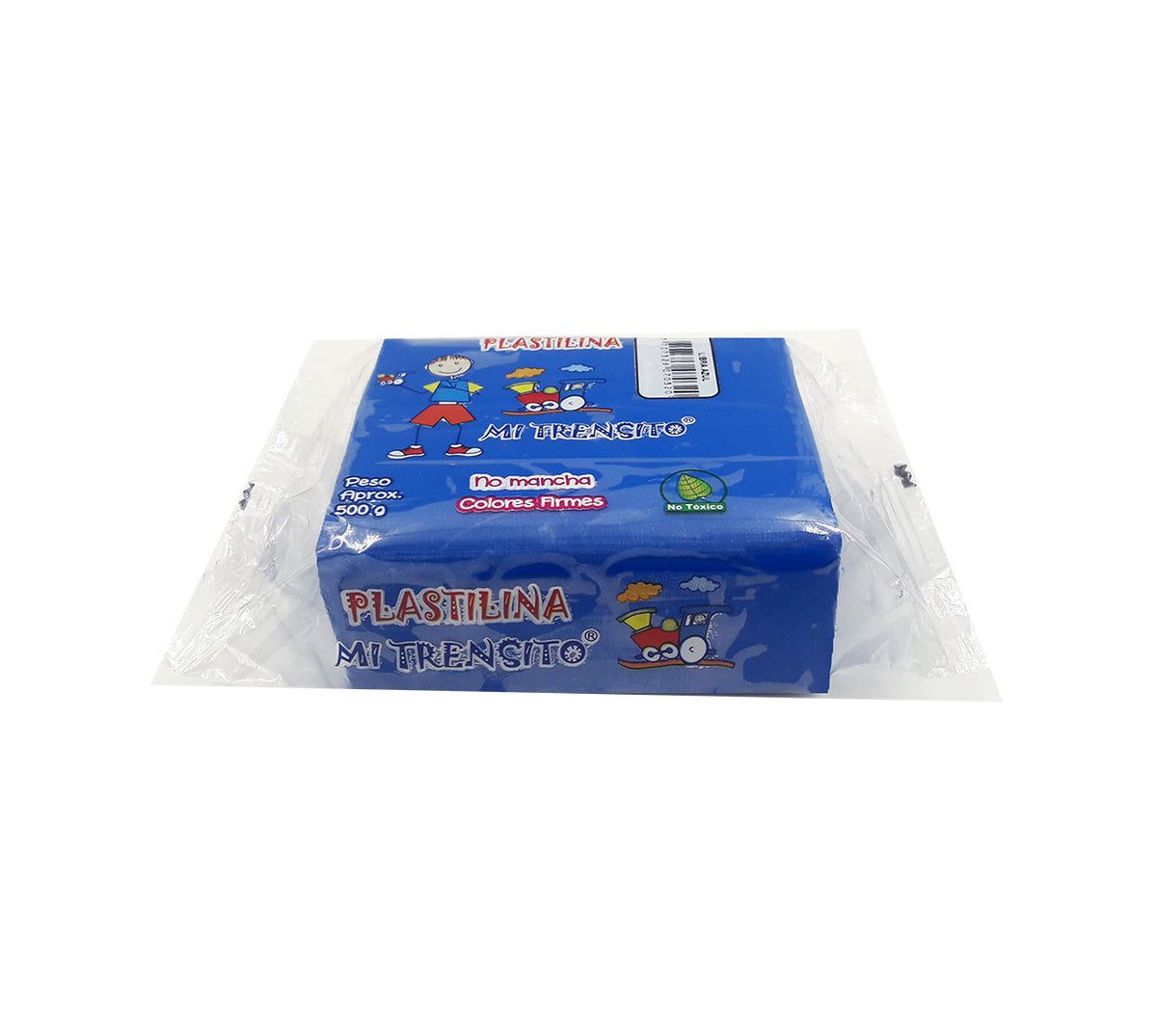 Plastilina bloque x 500 g azul