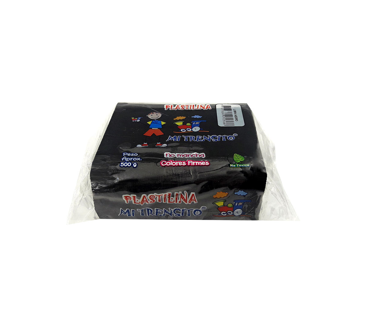 Plastilina bloque x 500 g negra