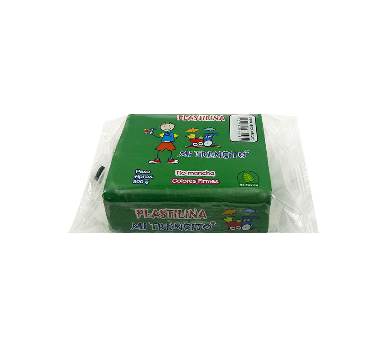 Plastilina bloque x 500 g verde