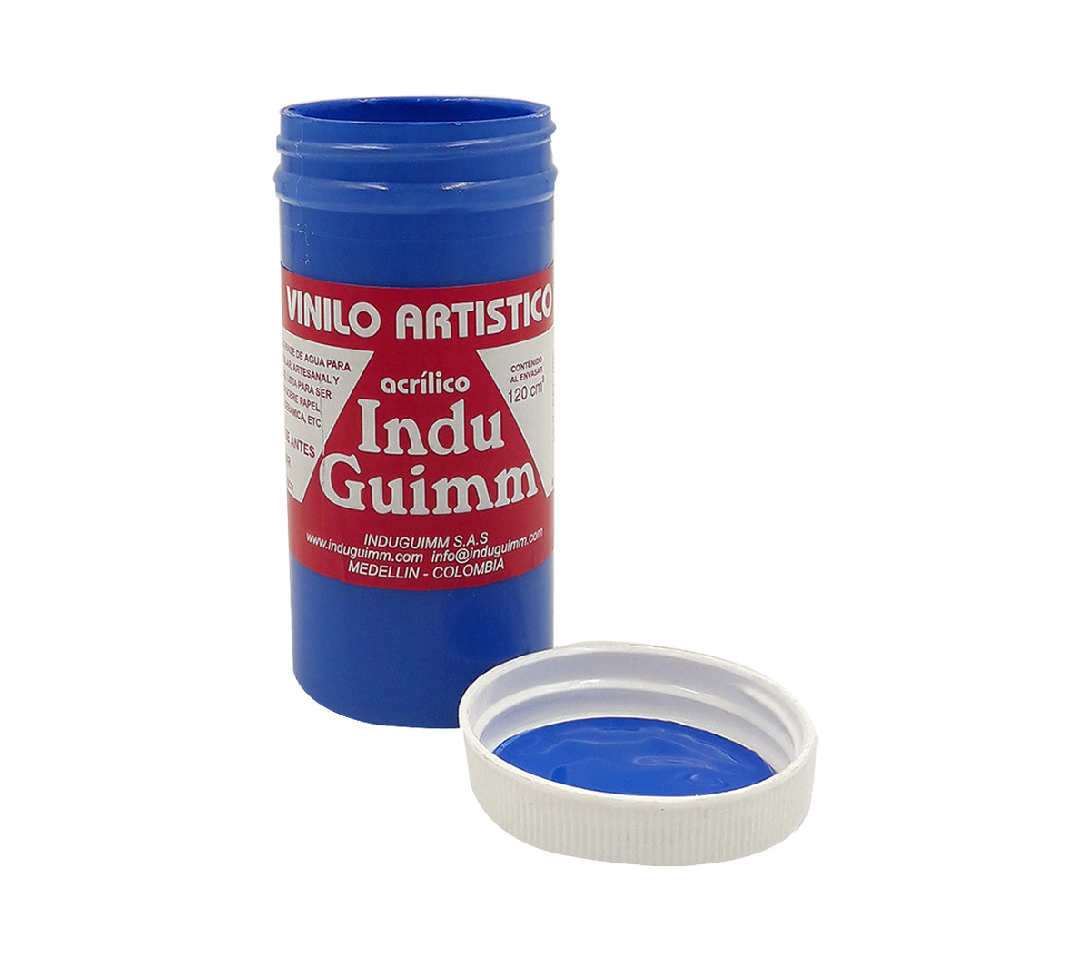 Vinilo escolar induguimm x 120 cc azul