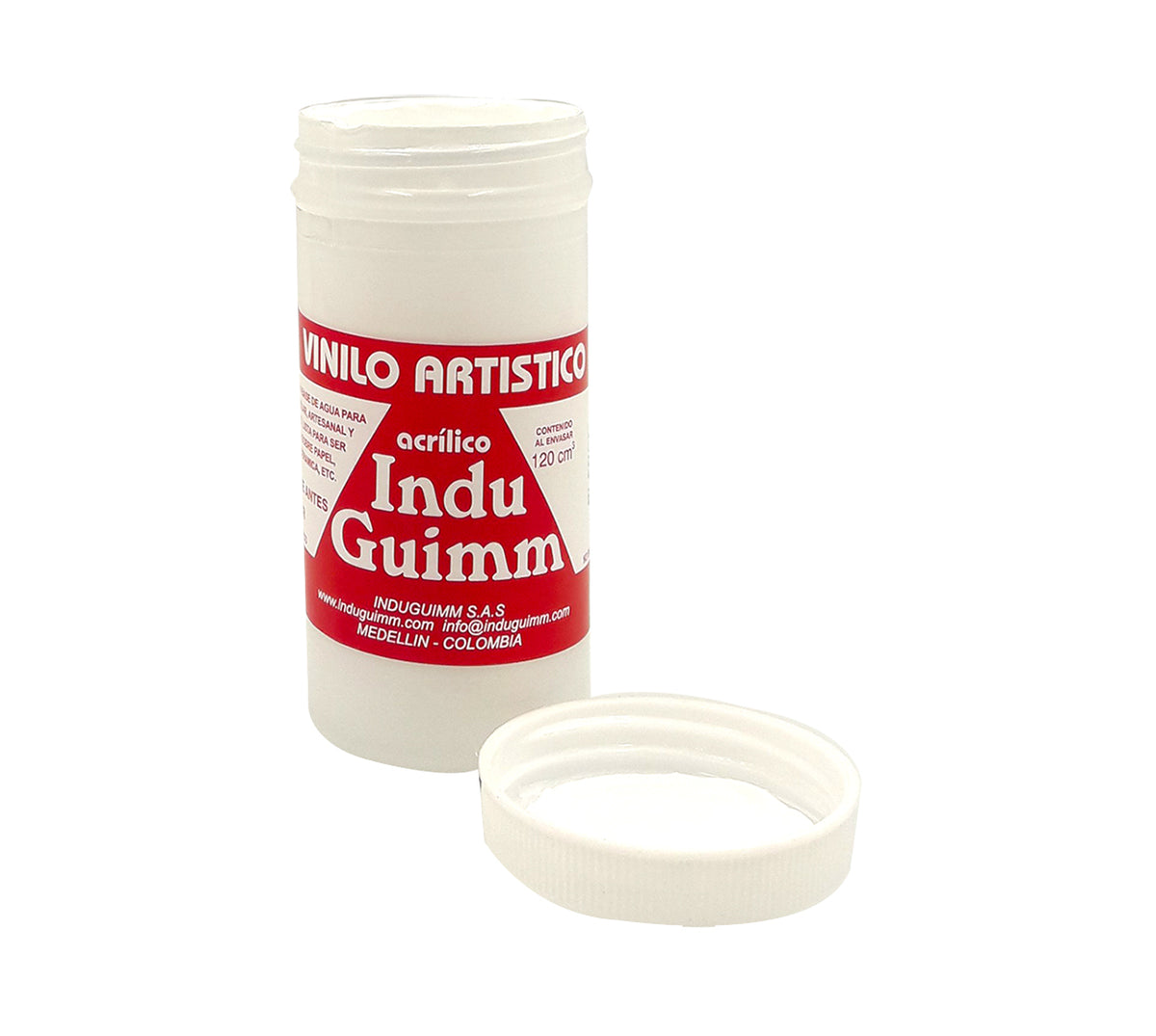 Vinilo escolar induguimm x 120 cc blanco