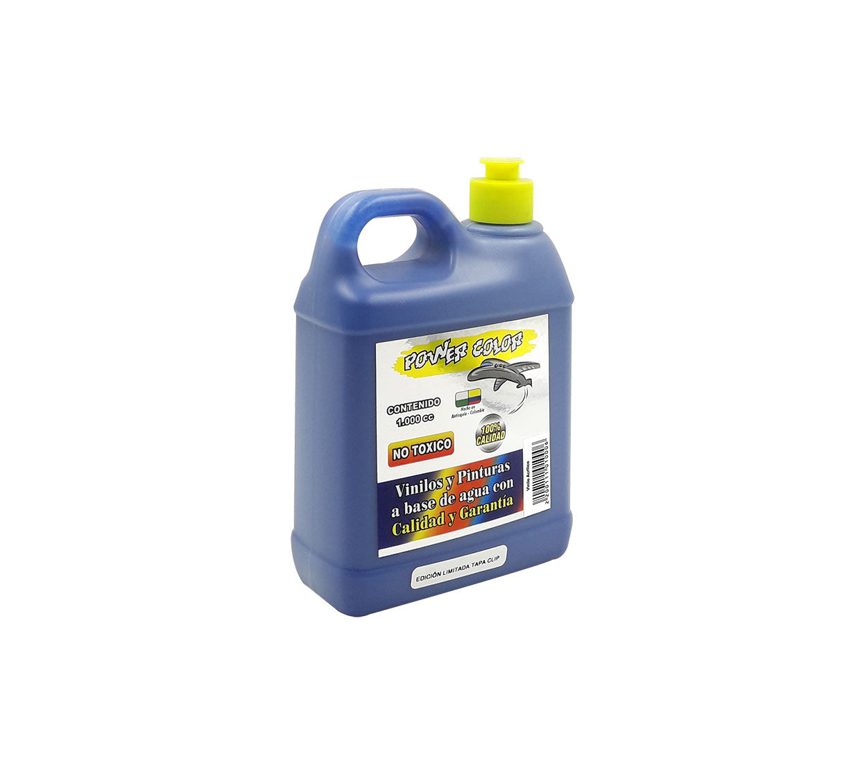 Vinilo escolar power acrilico x 1000 cc azul