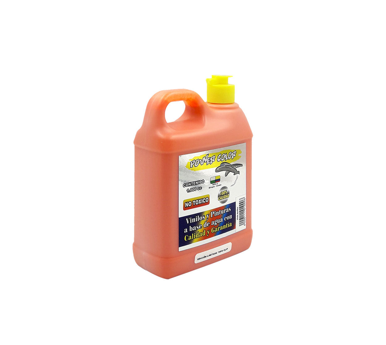 Vinilo escolar power acrilico x 1000 cc naranja