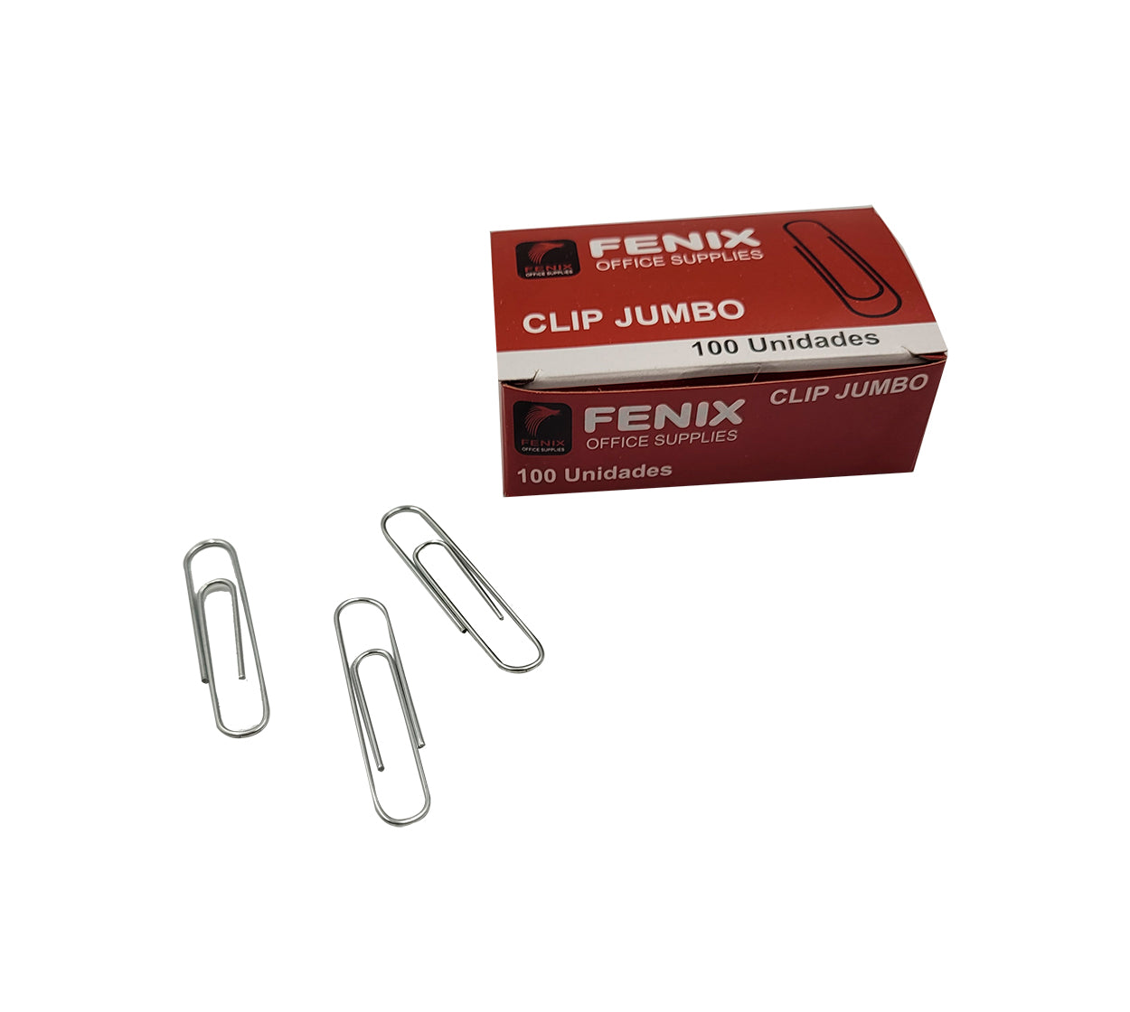 Clip jumbo x 100 fenix