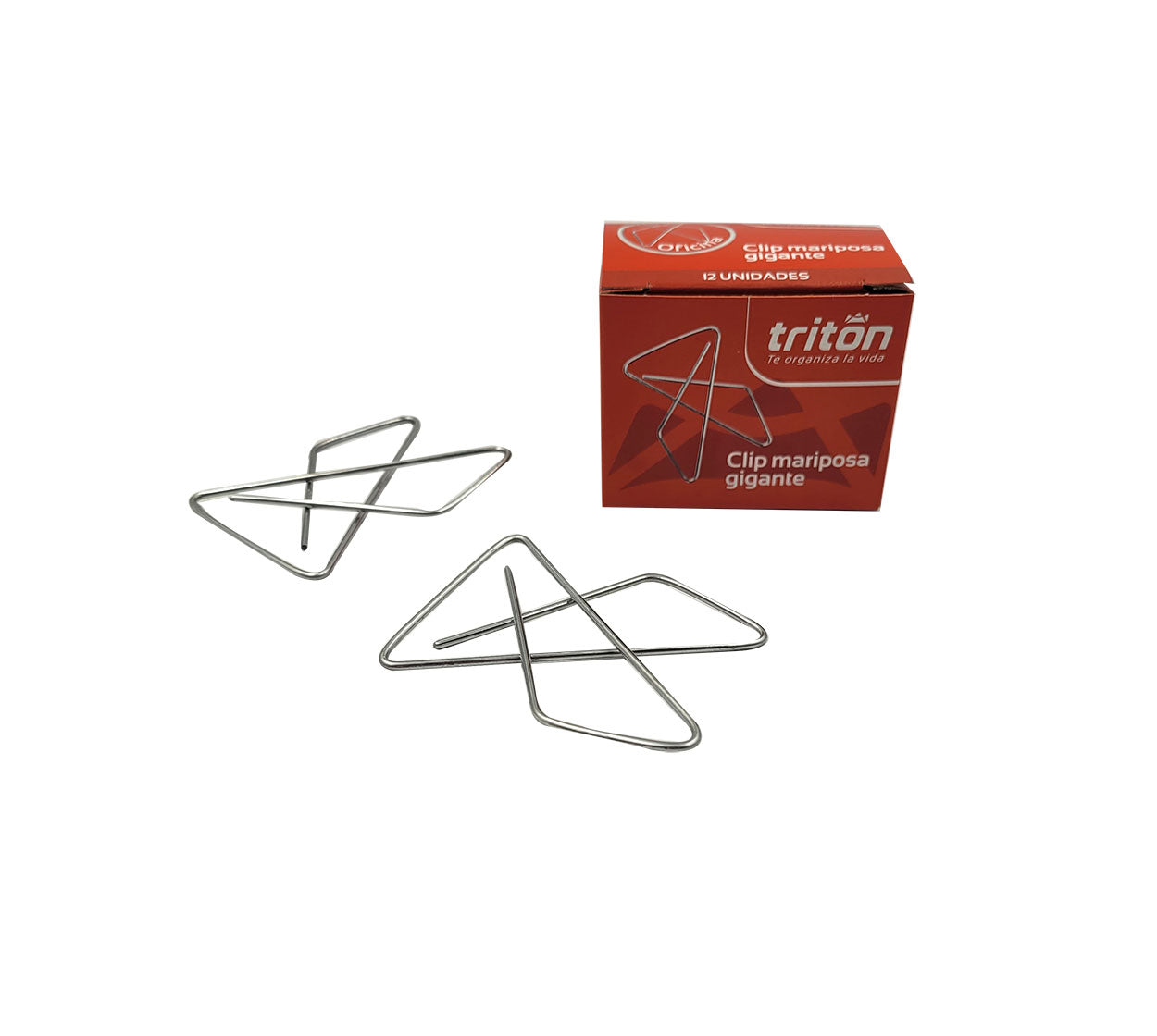 Clip mariposa gigante x 12 triton