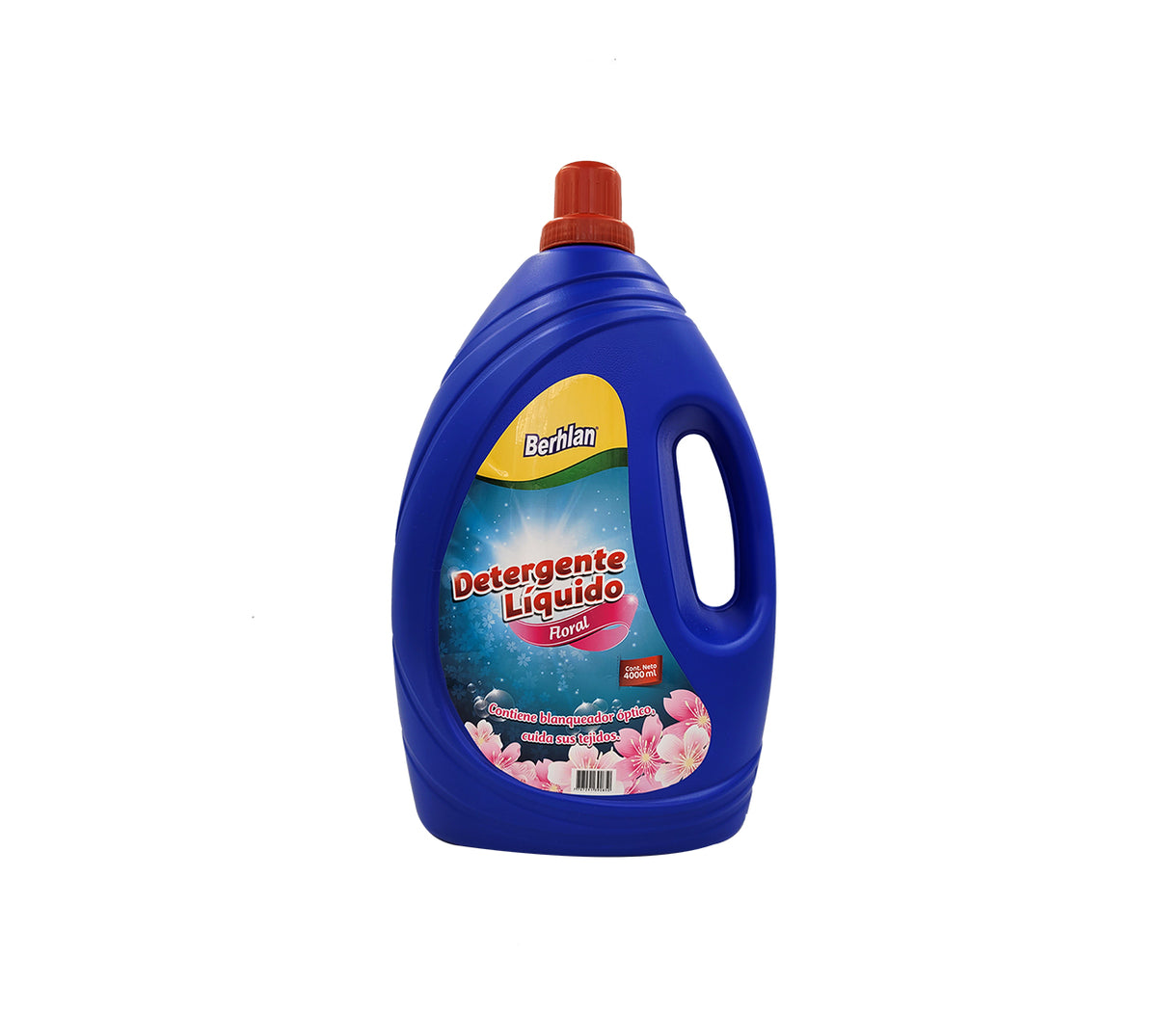 Detergente liquido para lavadora berhlan x 4000 ml