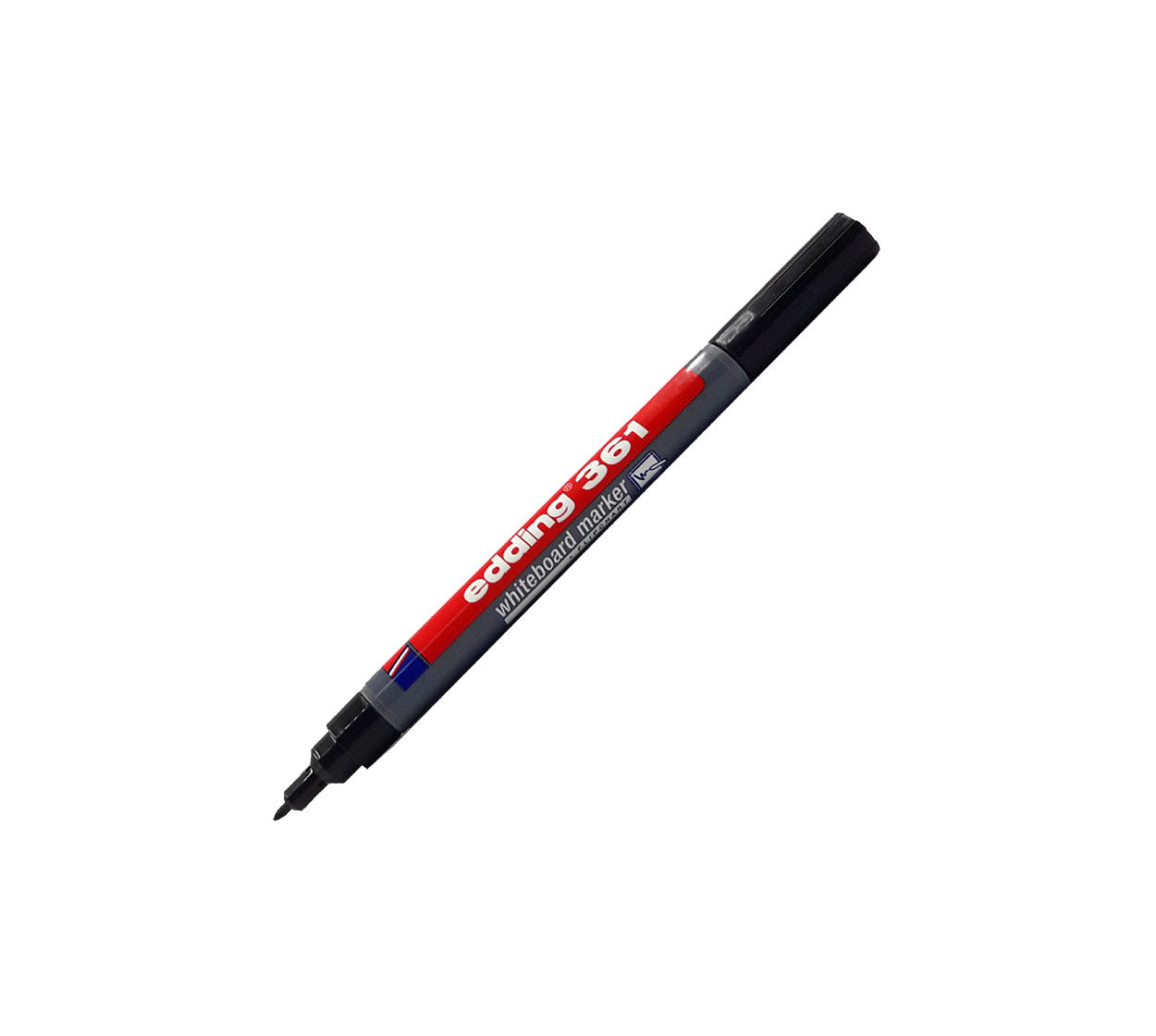 Marcador borrable edding e-361 negro punta fina