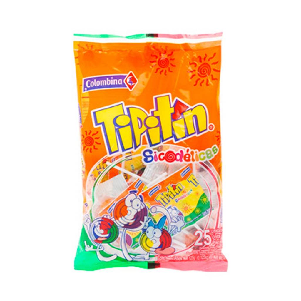 Confite tipitin sicodelica x 25
