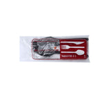Juego cubiert desechable cuchar/cuchil/tenedor
