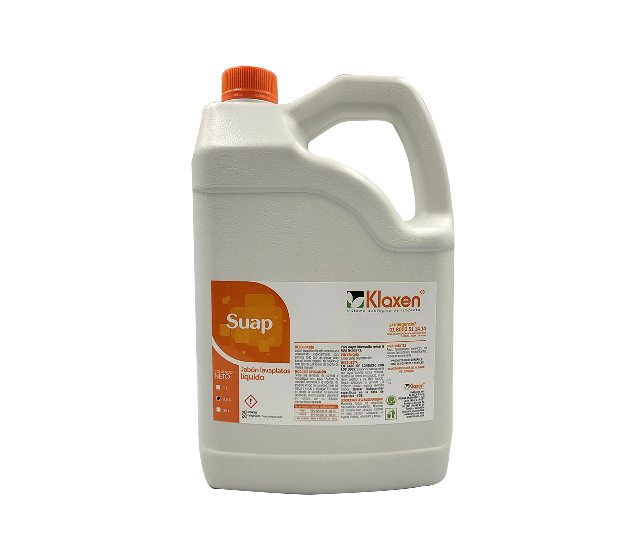 Lavaloza suap klaxen 3800 ml ck59084