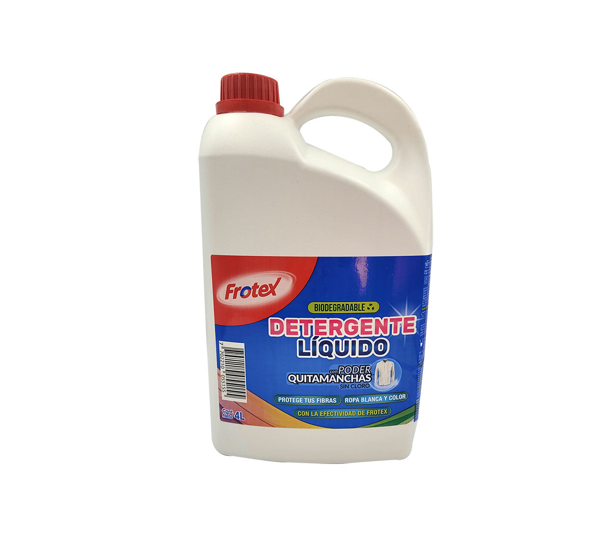 Detergente liquido para ropa biodegrad.frotex x 4000 ml
