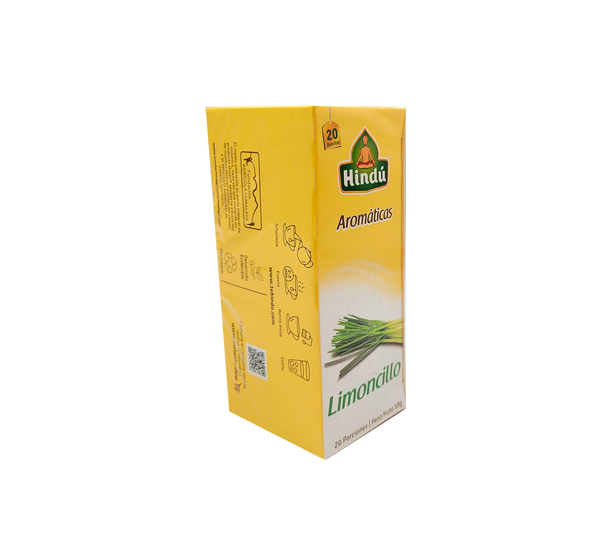 Aromatica hindu limoncillo x 20 bolsas
