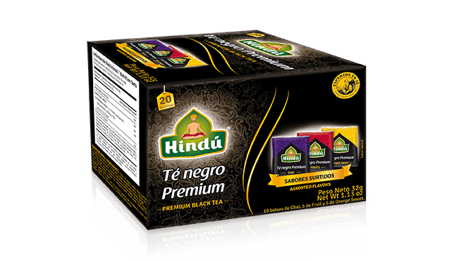 Te hindu sabores premium surtido x 20 bolsas