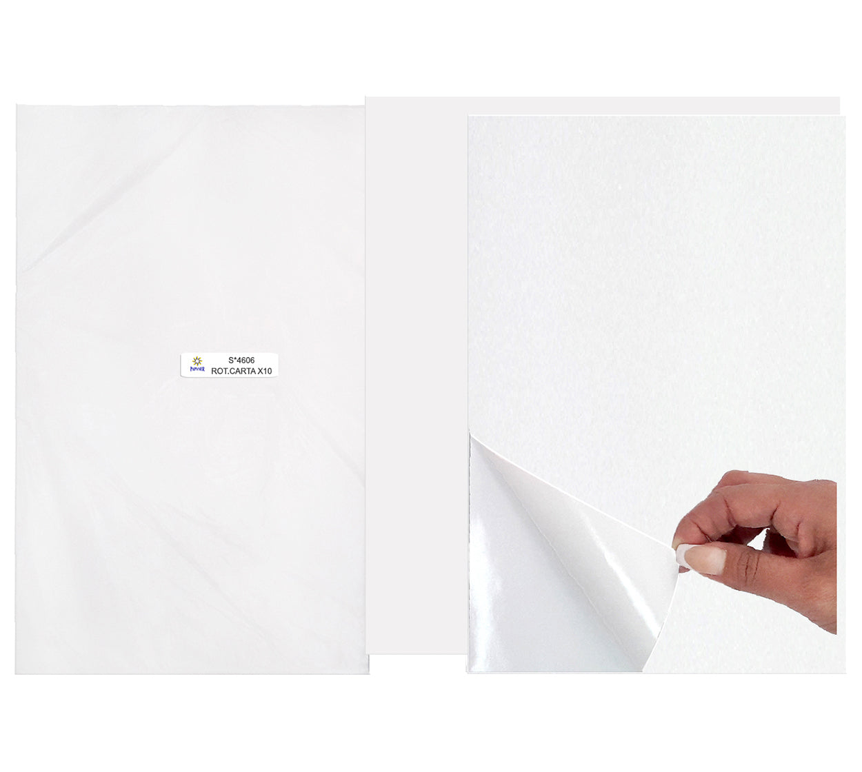 Rotulo laser 3123 (215.9x279.4) x 10 dimatic carta