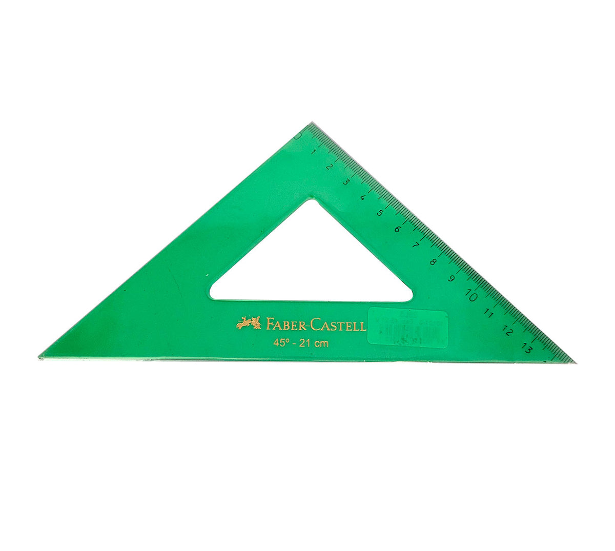 Escuadra escolar 45º 21 cm pr 45-21v faber