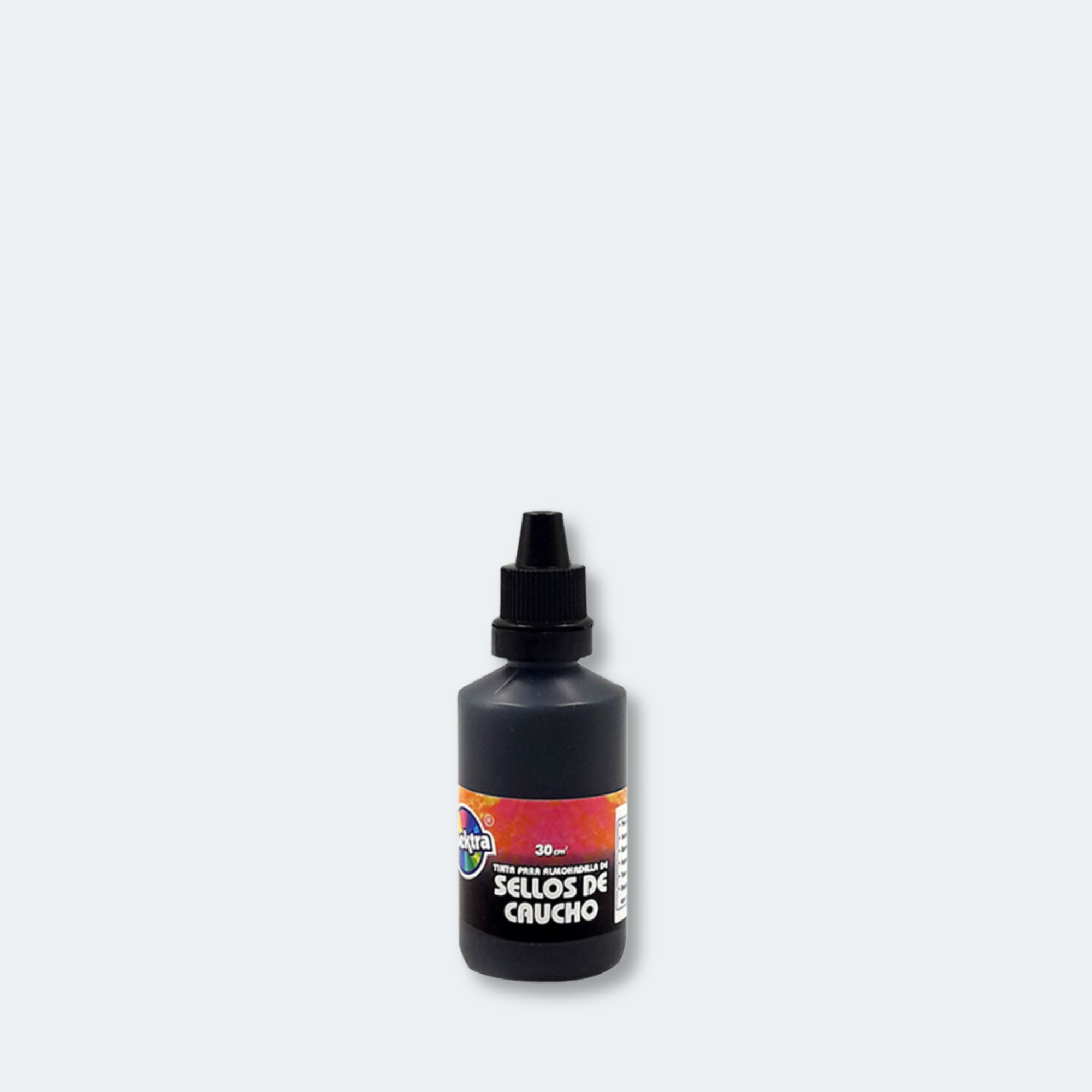 Tinta Para Sello Marca Spektra x 30 ml Color Negro