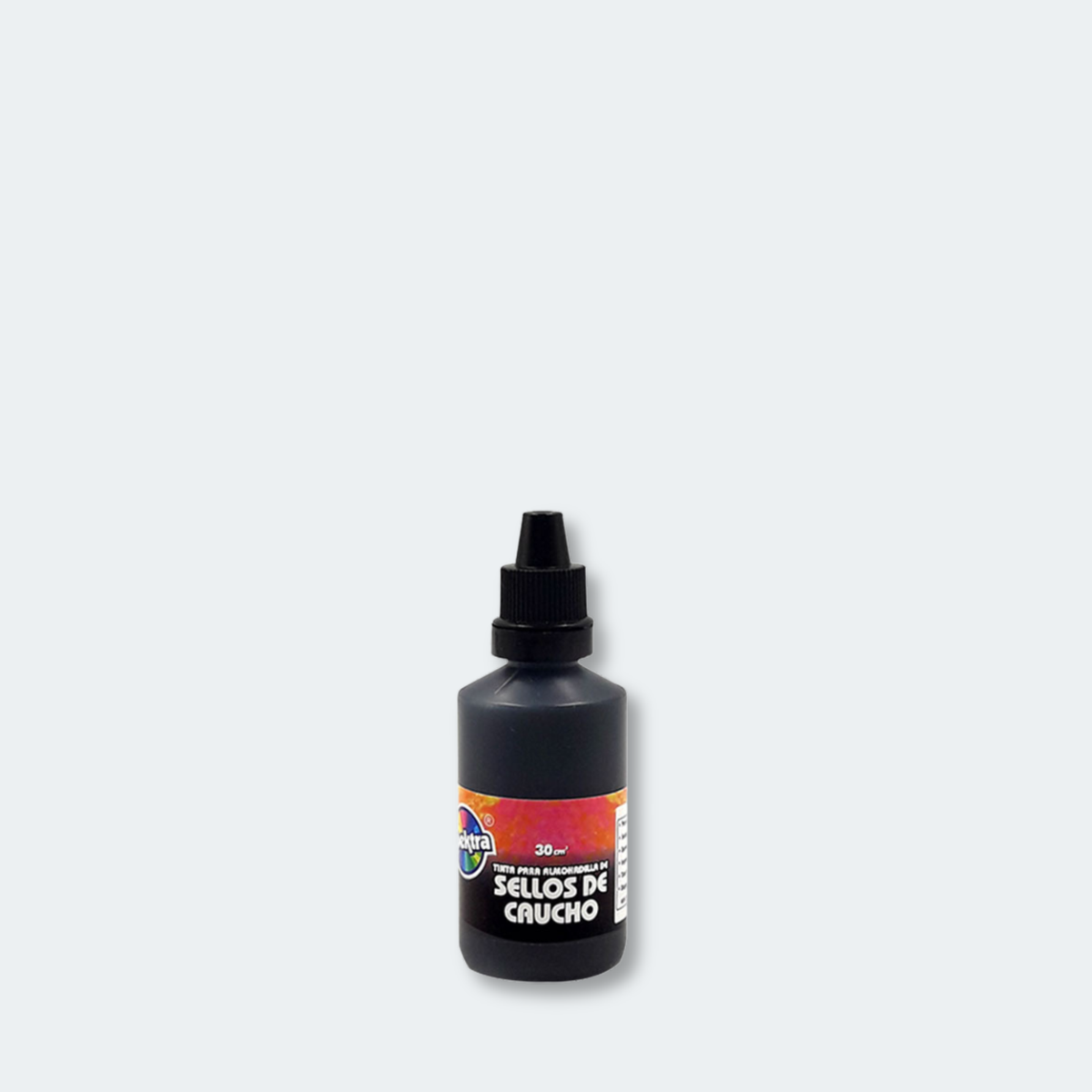 Tinta Para Sello Marca Spektra x 30 ml Color Negro