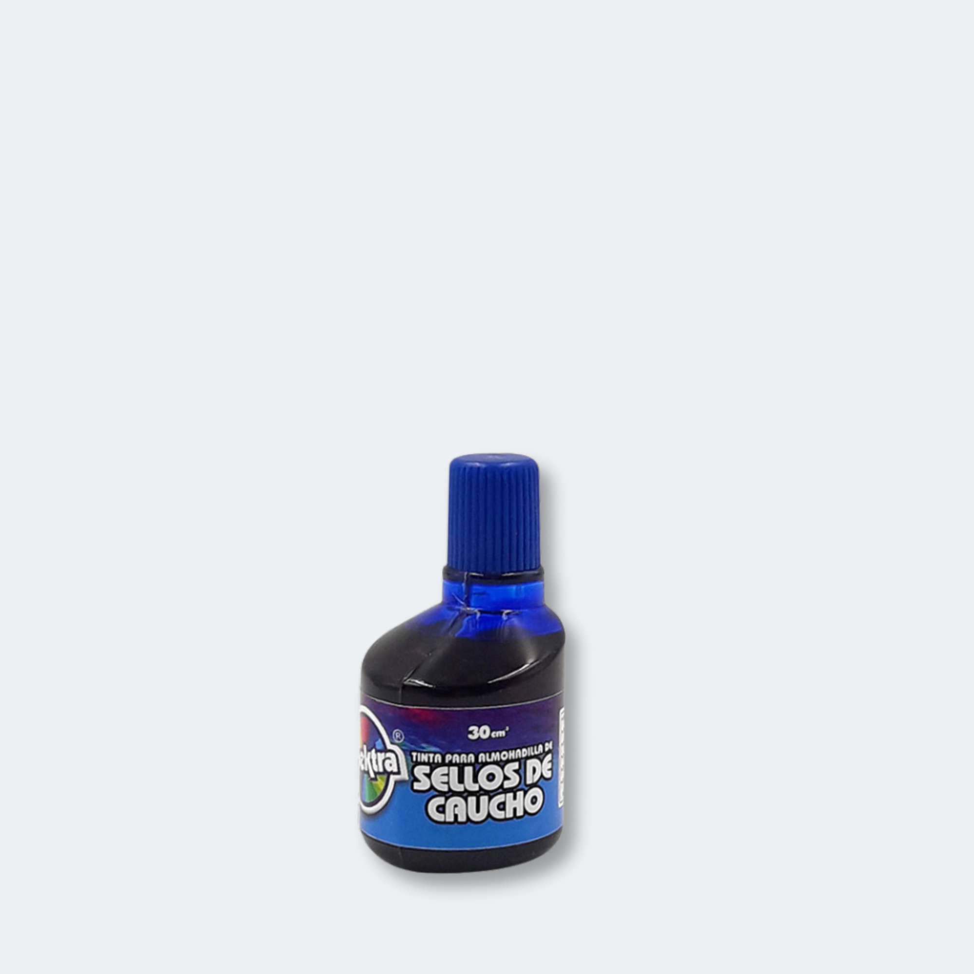 Tinta Para Sello Marca Spektra x 30 ml Color Azul